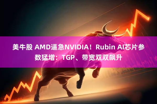 美牛股 AMD逼急NVIDIA！Rubin AI芯片参数猛增：TGP、带宽双双飙升