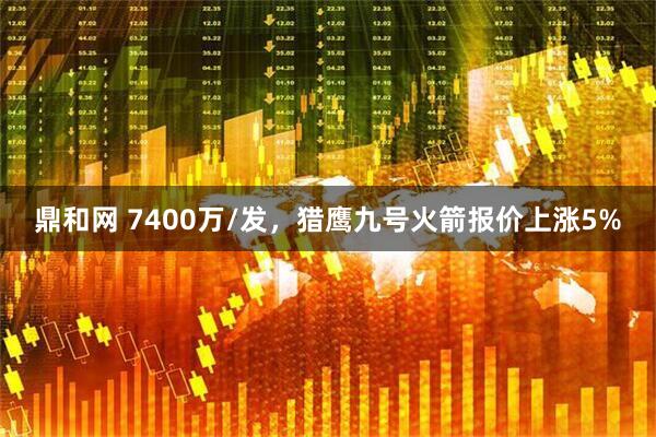 鼎和网 7400万/发，猎鹰九号火箭报价上涨5%